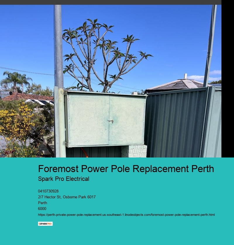 Premium Power Pole Installation Services in Perth