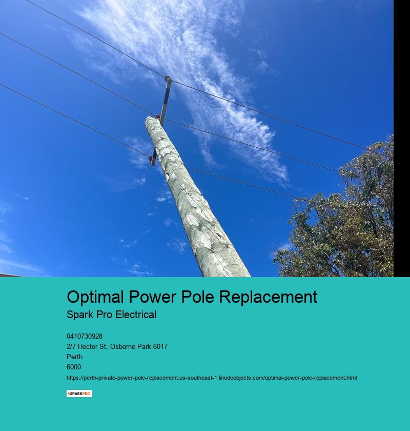 Optimal Private Power Pole Replacement Solutions