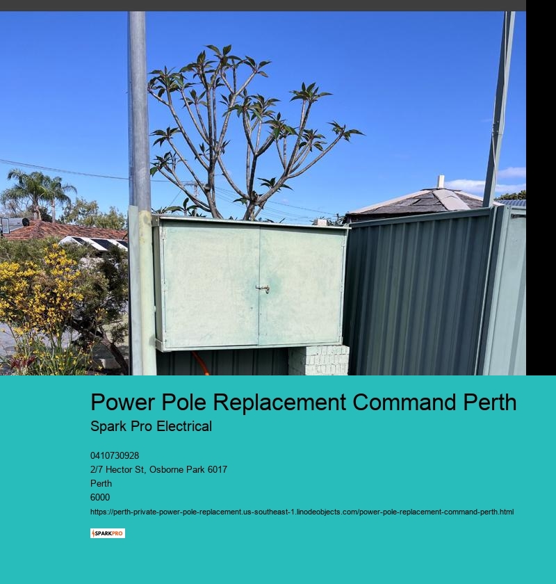 Efficient Power Pole Upgrades in Perth