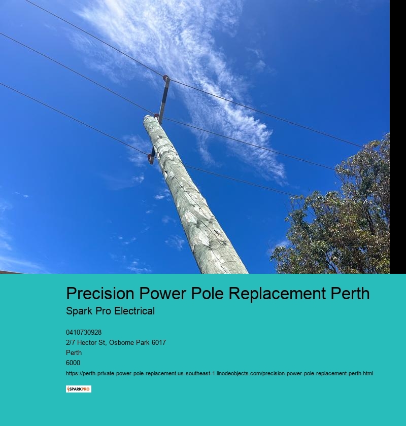 Precision Power Pole Replacement Perth